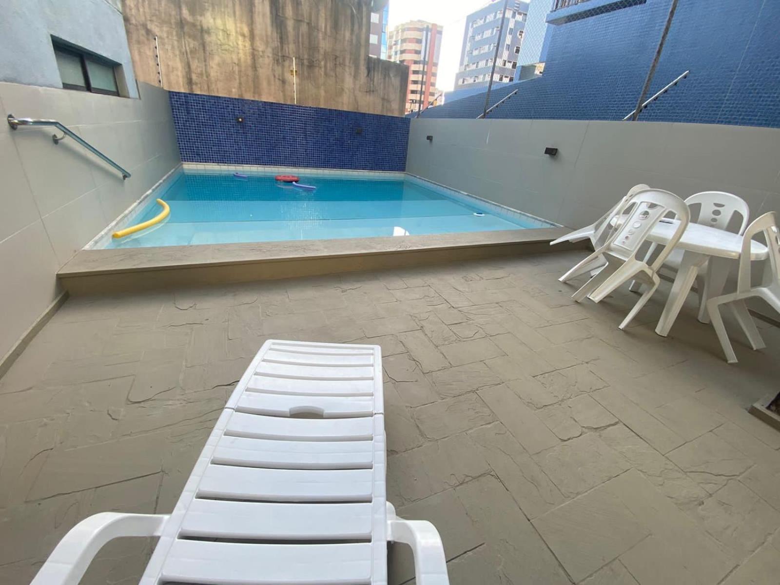 Apto 405 - Quarto e sala espaçoso na praia de Ponta Verde com Wi-fi, tv a cabo e piscina Maceió Exterior foto