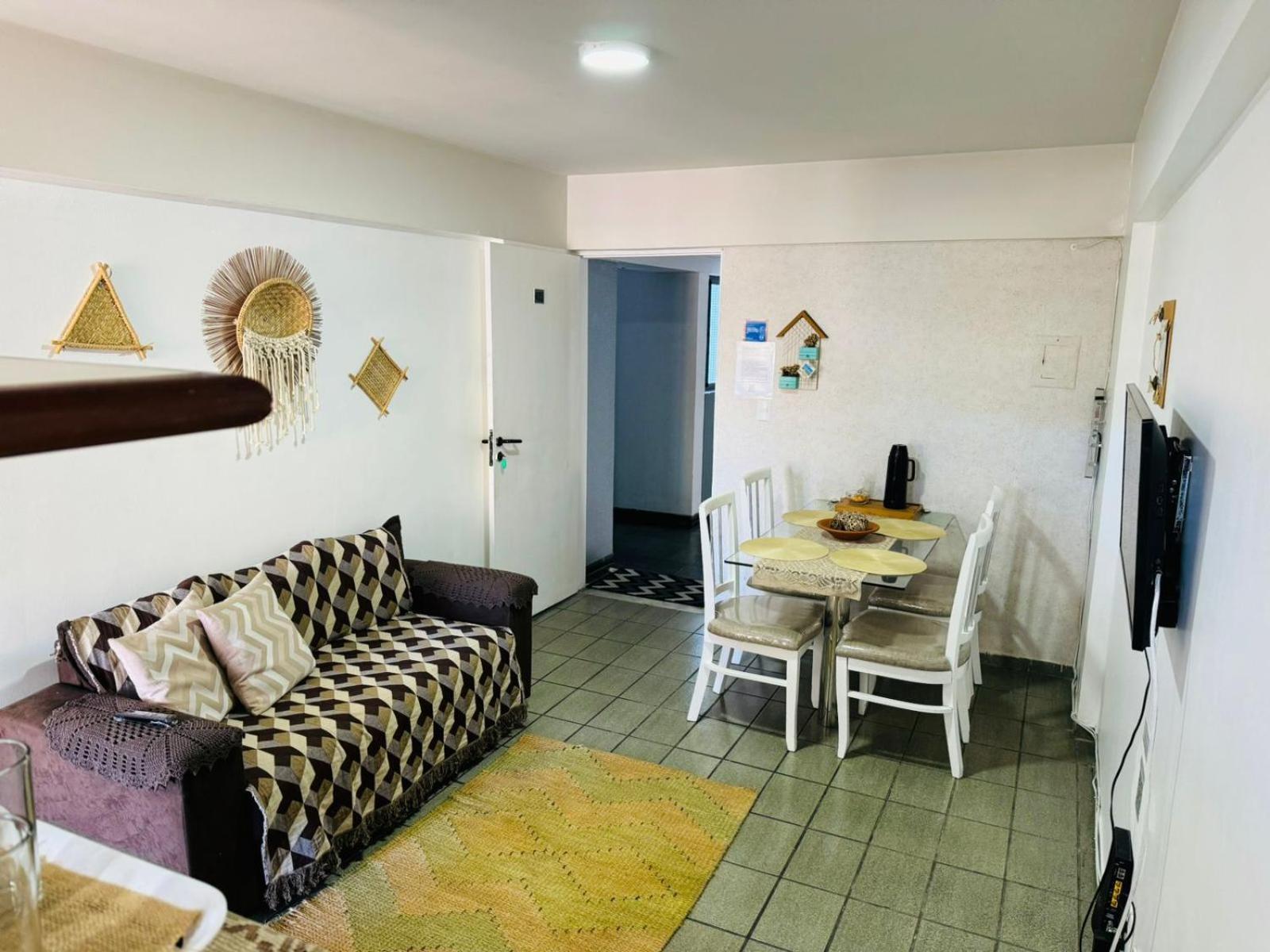 Apto 405 - Quarto e sala espaçoso na praia de Ponta Verde com Wi-fi, tv a cabo e piscina Maceió Exterior foto